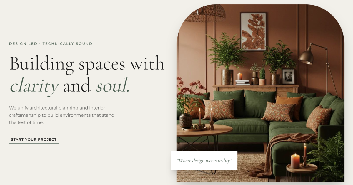 Constructify | Crafted Interiors & Structure